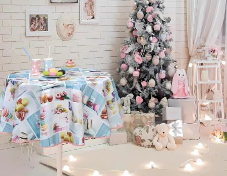 Macaroons Oilcloth