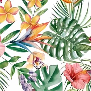 Strelitzia Printed Oilcloth