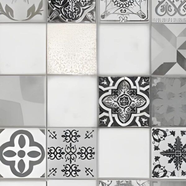 Turkish Tiles Printed Oilcloth