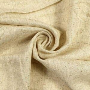 Beige Linen Slub
