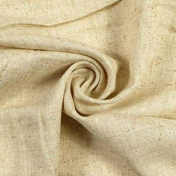 Beige Linen Slub