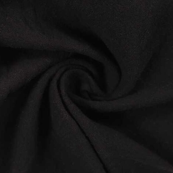 Black Cotton Dipinto (Washed Cotton)