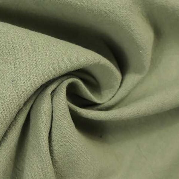 Khaki Cotton Dipinto (Washed Cotton)