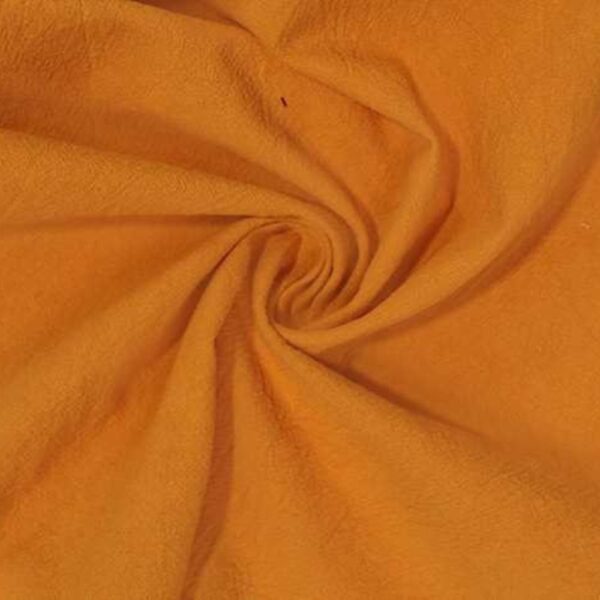 Orange Ochre Cotton Dipinto (Washed Cotton)