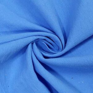 Sea Blue Cotton Dipinto (Washed Cotton)
