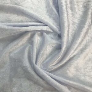 CRUSHED VELOUR - WHITE