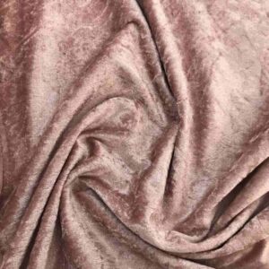 CRUSHED VELOUR - BLUSH PINK