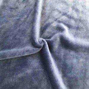 NAVY BLUE CORAL FLEECE FABRIC