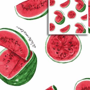 WATERMELON FRUIT PRINT