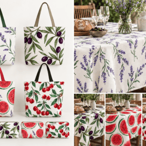 BOTANICAL AND FRUIT PRINT EXAMPLES
