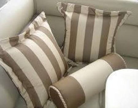 Brown Striped Scatters in Different Sizes