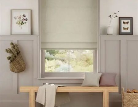COTTON LINEN FABRIC BLINDS