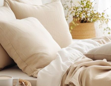 COTTON LINEN FABRIC CUSHIONS