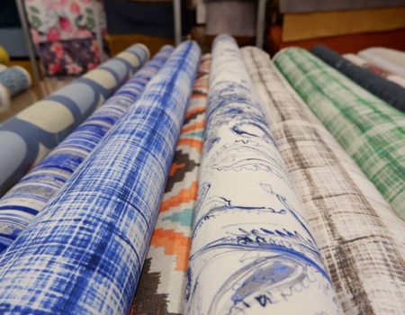 Printed Cotton Fabric by Stuart Graham