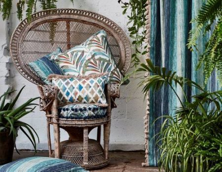 STUART GRAHAM CURTAIN FABRIC